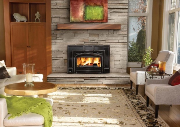 Wood fireplaces